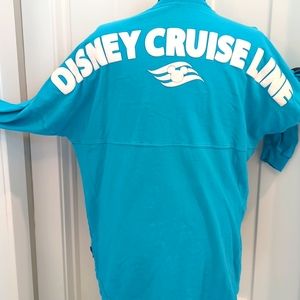 Disney Cruise Line turquoise spirit jersey